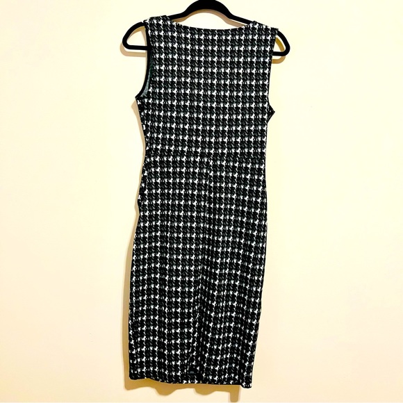 NWT! BANANA REPUBLIC Knee Length Sheath Dress size XS TALL in black - Picture 3 of 7